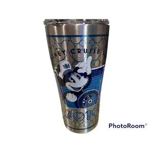 Disney Cruise Line 2019 Tervis stainless steel 20oz tumbler woth lid